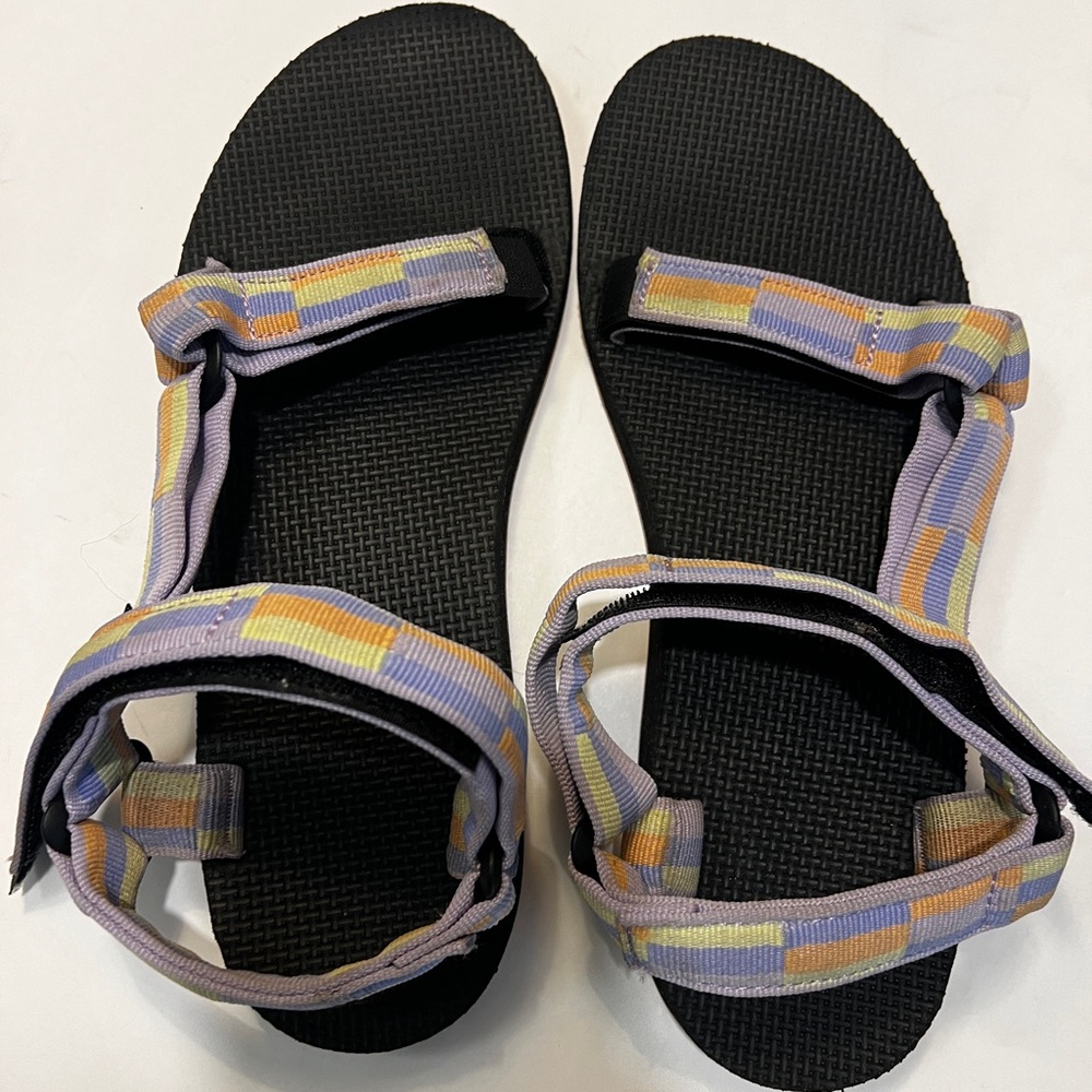 EUCTeva Original Universal Sandals - Women's -Retro Block Pastel Lilac | Size 10